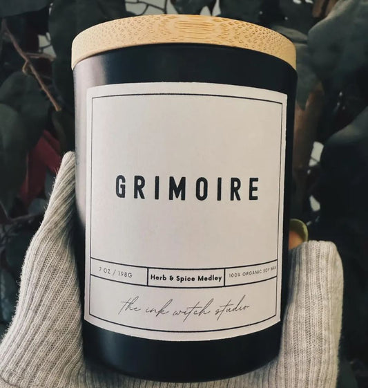Grimoire Organic Soy Candle