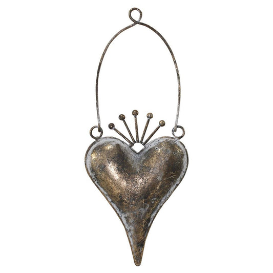 Hanging Zara Antique Bronze Heart