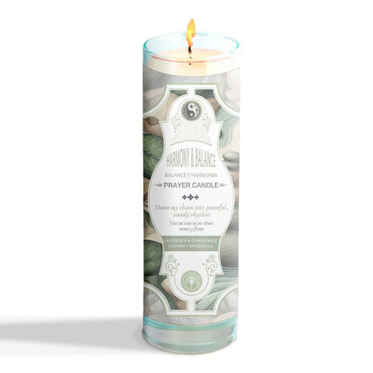 Harmony And Balance Prayer Candle 8" (9.5 oz)