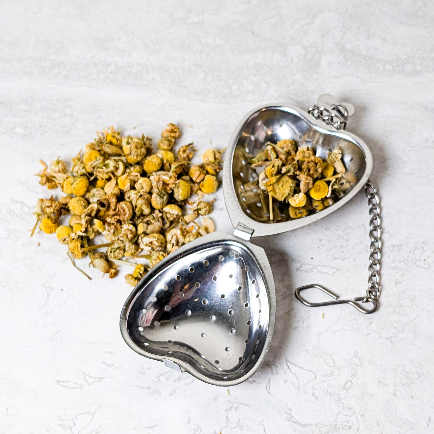 Heart-Shaped Tea Strainer