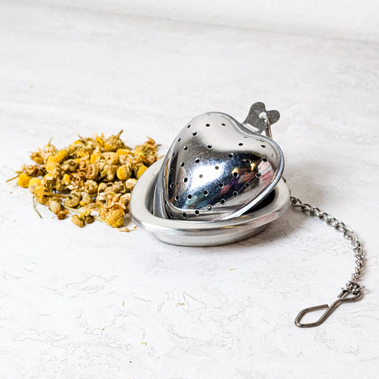 Heart-Shaped Tea Strainer