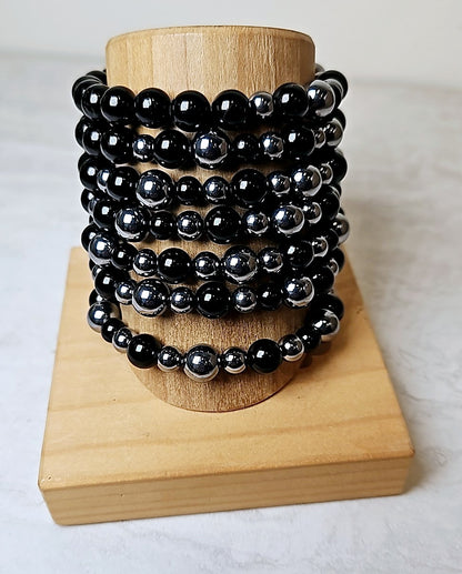 8mm Assorted Crystal Beaded Bracelets