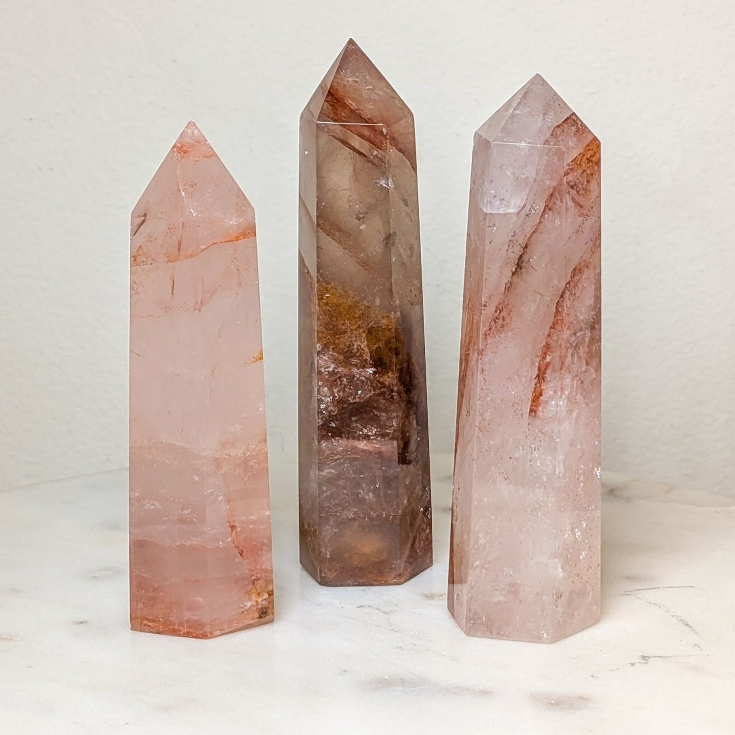 Hematoid Quartz Point