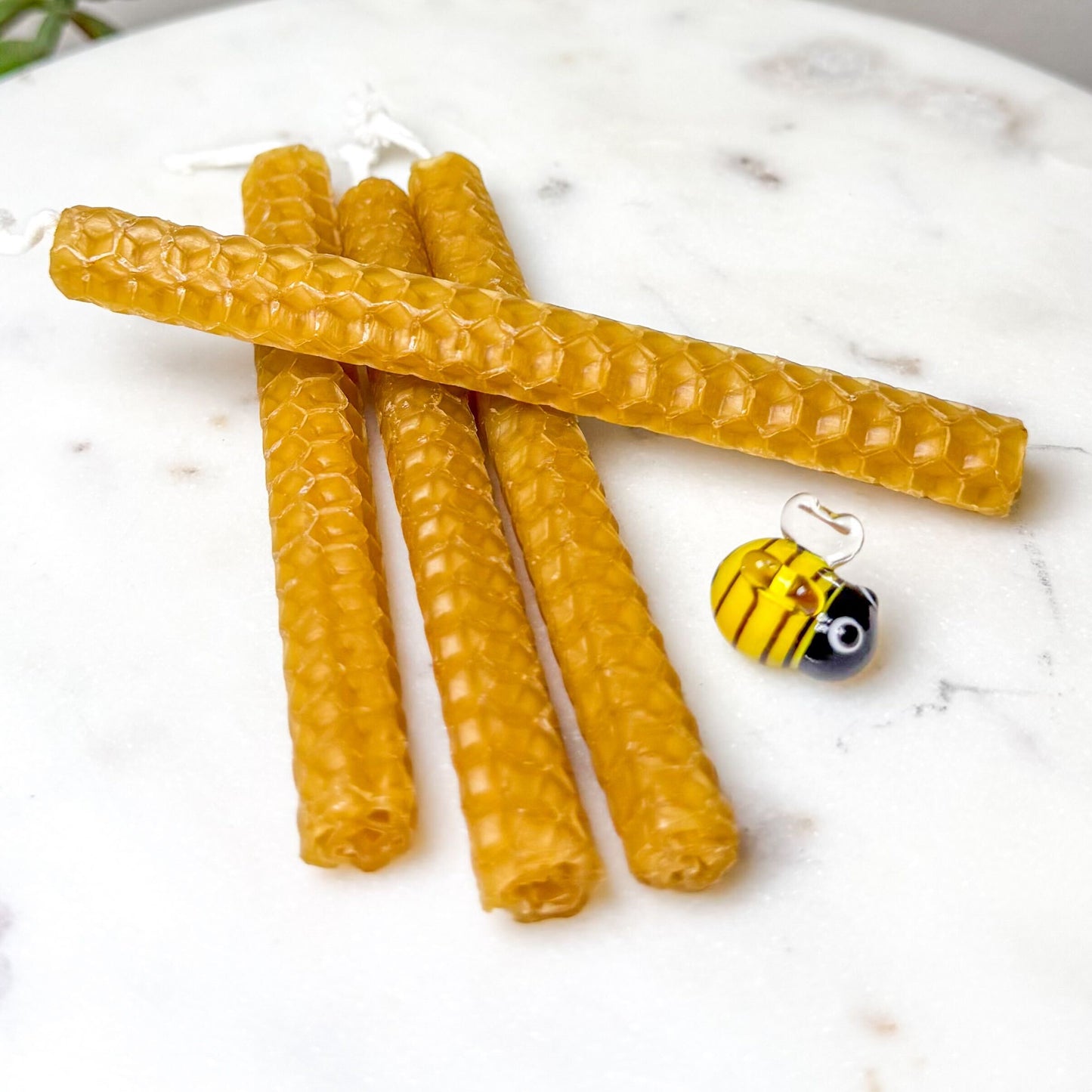 Honeycomb Hand Rolled Chime Candles