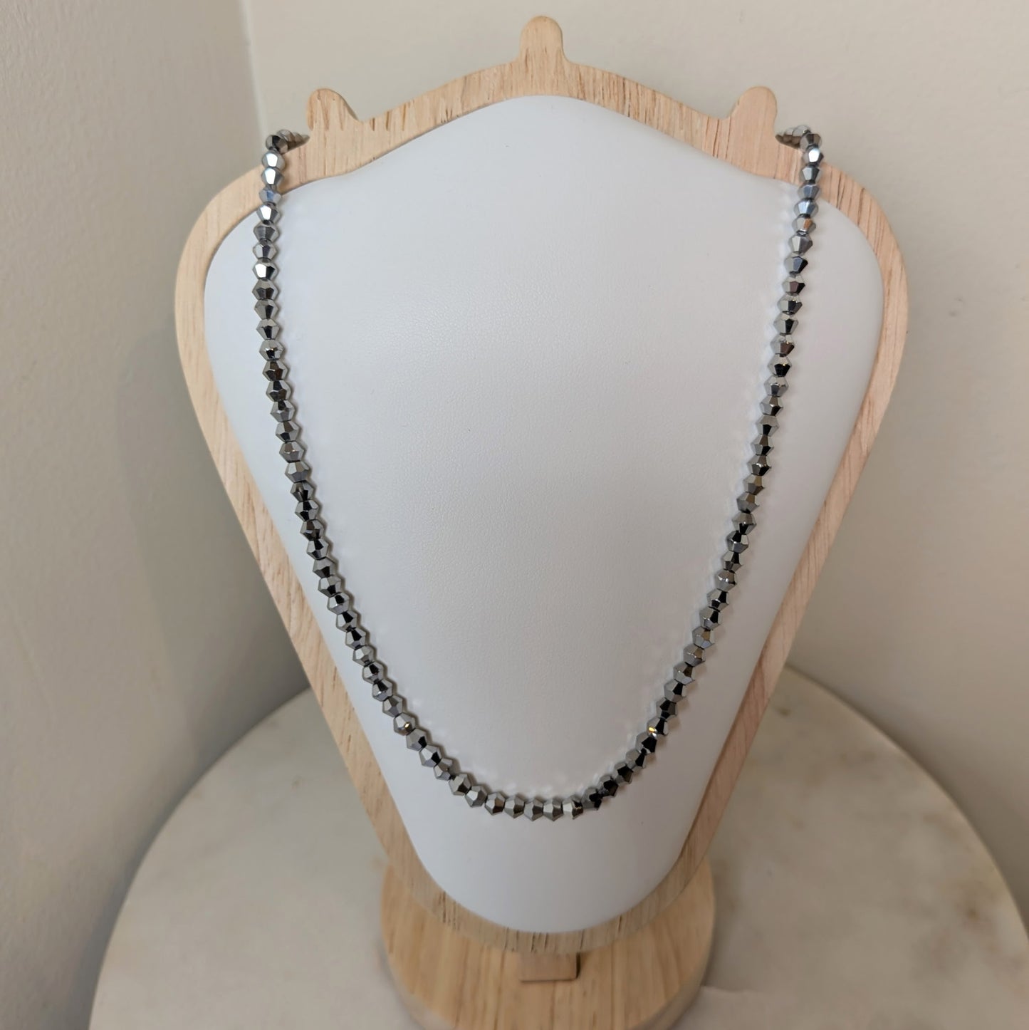 Faceted Bead Necklaces