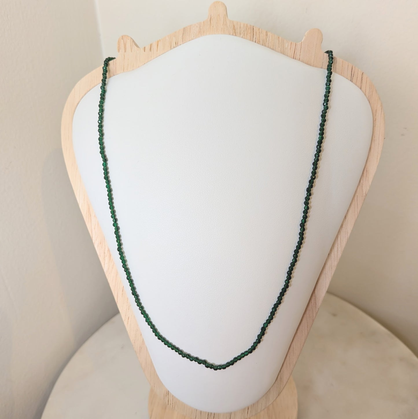 Faceted Bead Necklaces