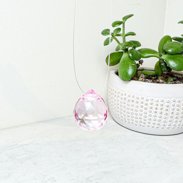 Hanging Faceted Suncatcher Prisms | Various Colors