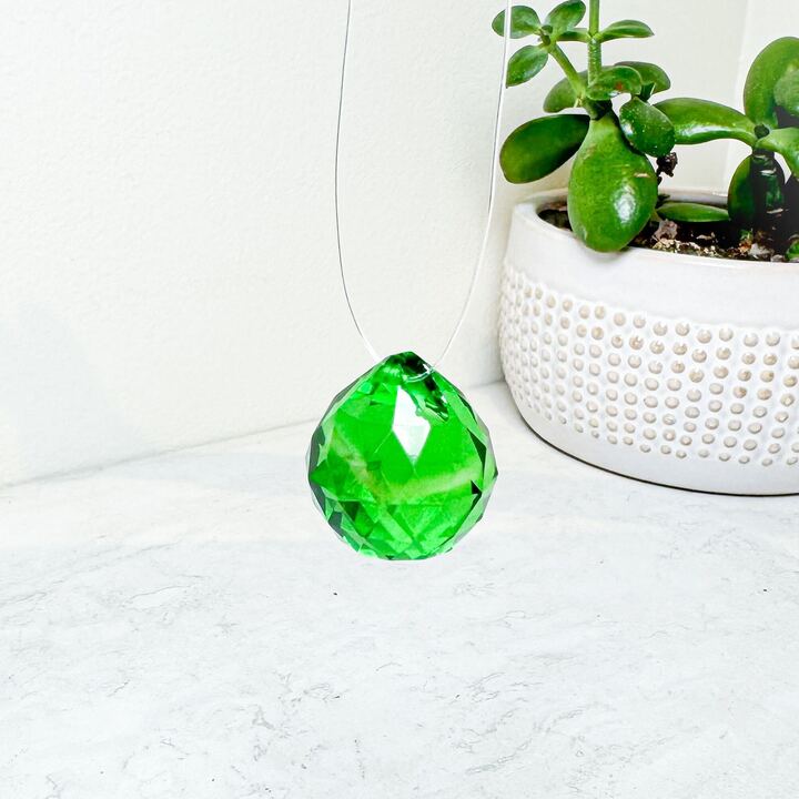 Hanging Faceted Suncatcher Prisms | Various Colors
