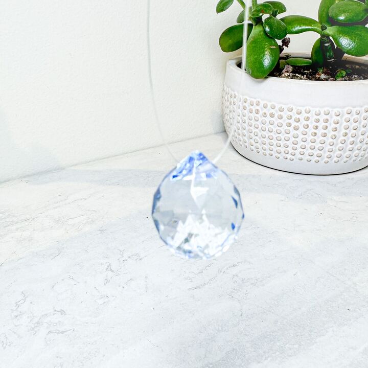 Hanging Faceted Suncatcher Prisms | Various Colors