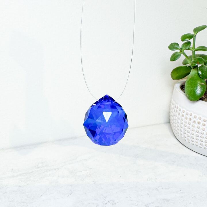 Hanging Faceted Suncatcher Prisms | Various Colors