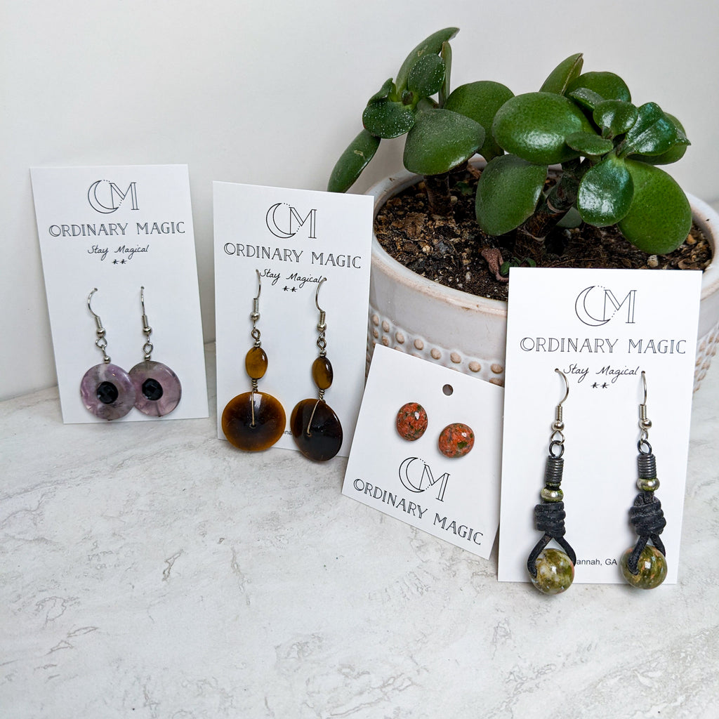 Crystal Earrings | Various Styles