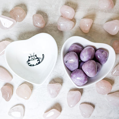 Kitty Heart Bowls