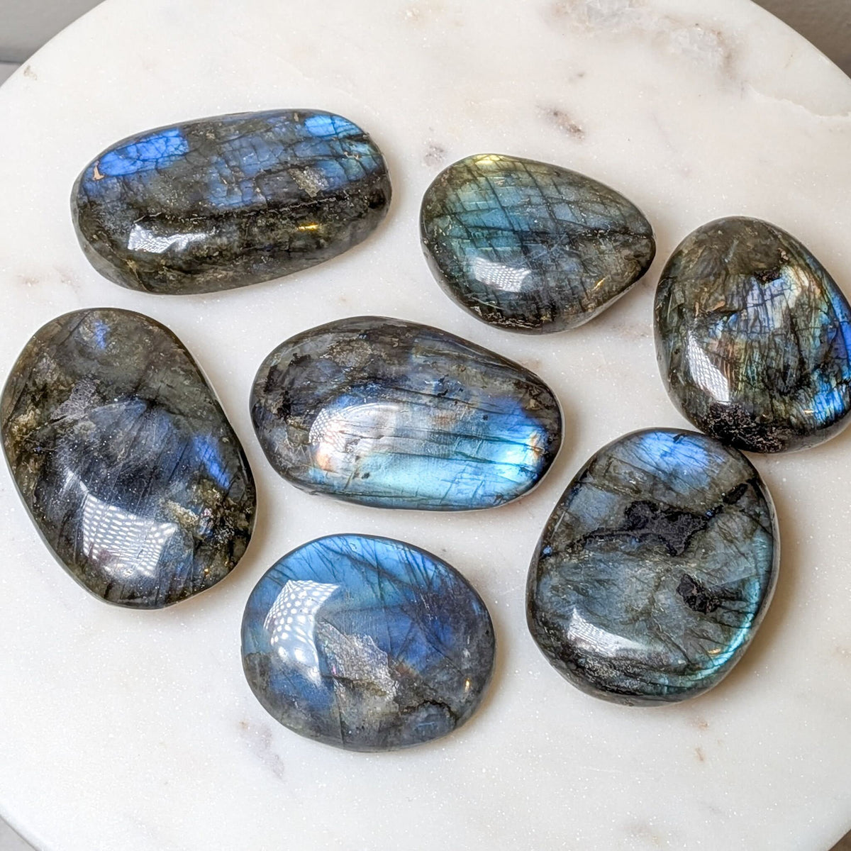 Mini Labradorite Palmstone