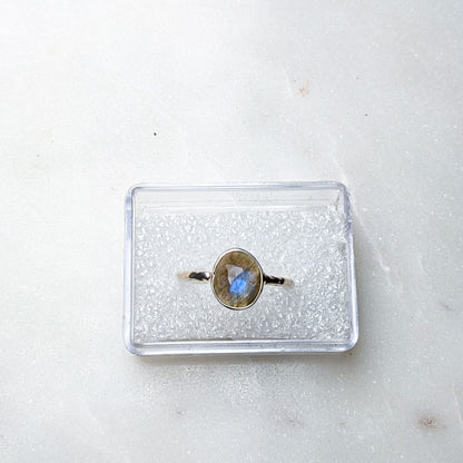 Faceted Gemstone Rings