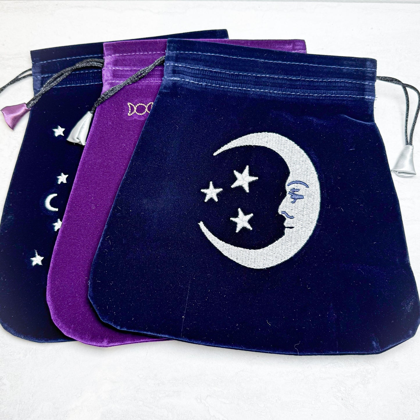 Embroidered Velvet Bag | Various Designs