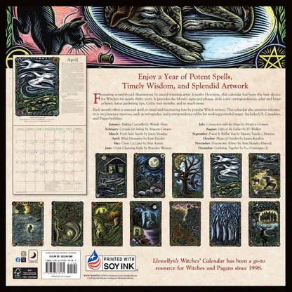 Llewellyn's 2027 Witches' Calendar, second interior page.