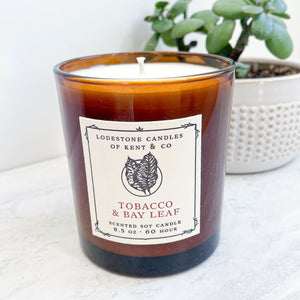 Tobacco and Bay Leaf | Luxury Soy Candle