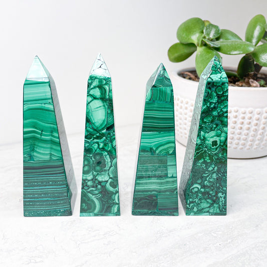 Malachite Obelisks