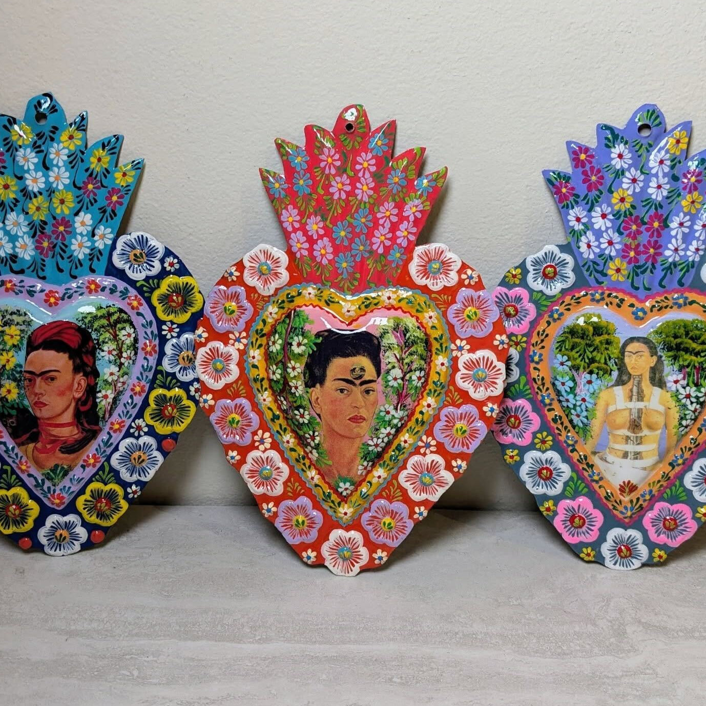 Frida Kahlo Painted Milagro Heart