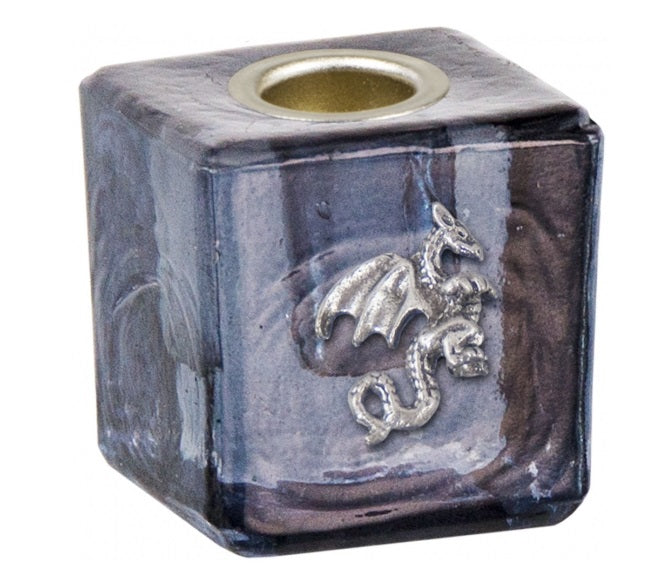 Chime Candle Holder - Dragon Detail