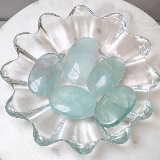 Mini Green Fluorite Palmstones