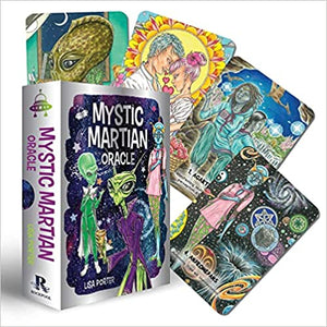 Mystic Martian Oracle: 40 full-color cards and 128-page book