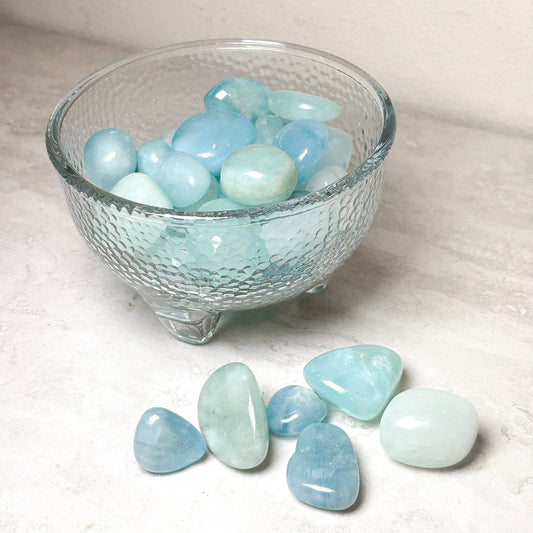 Natural Aquamarine Tumble