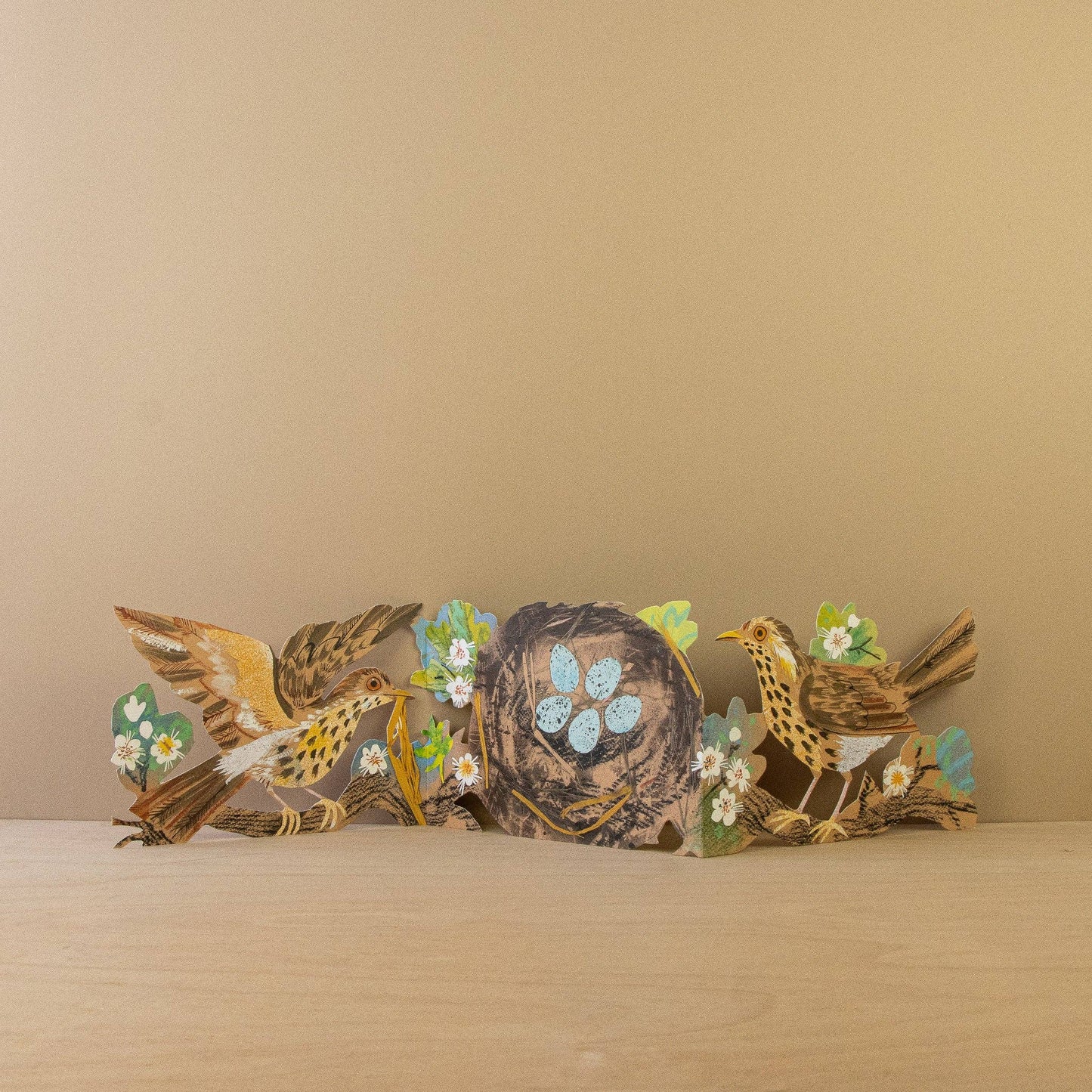 Nest, Unfolding Cutout Card | Art Angels
