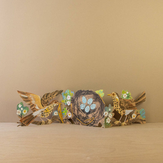 Nest, Unfolding Cutout Card | Art Angels