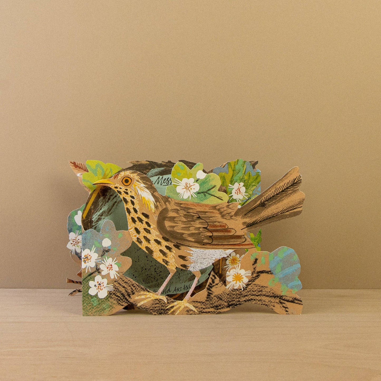Nest, Unfolding Cutout Card | Art Angels