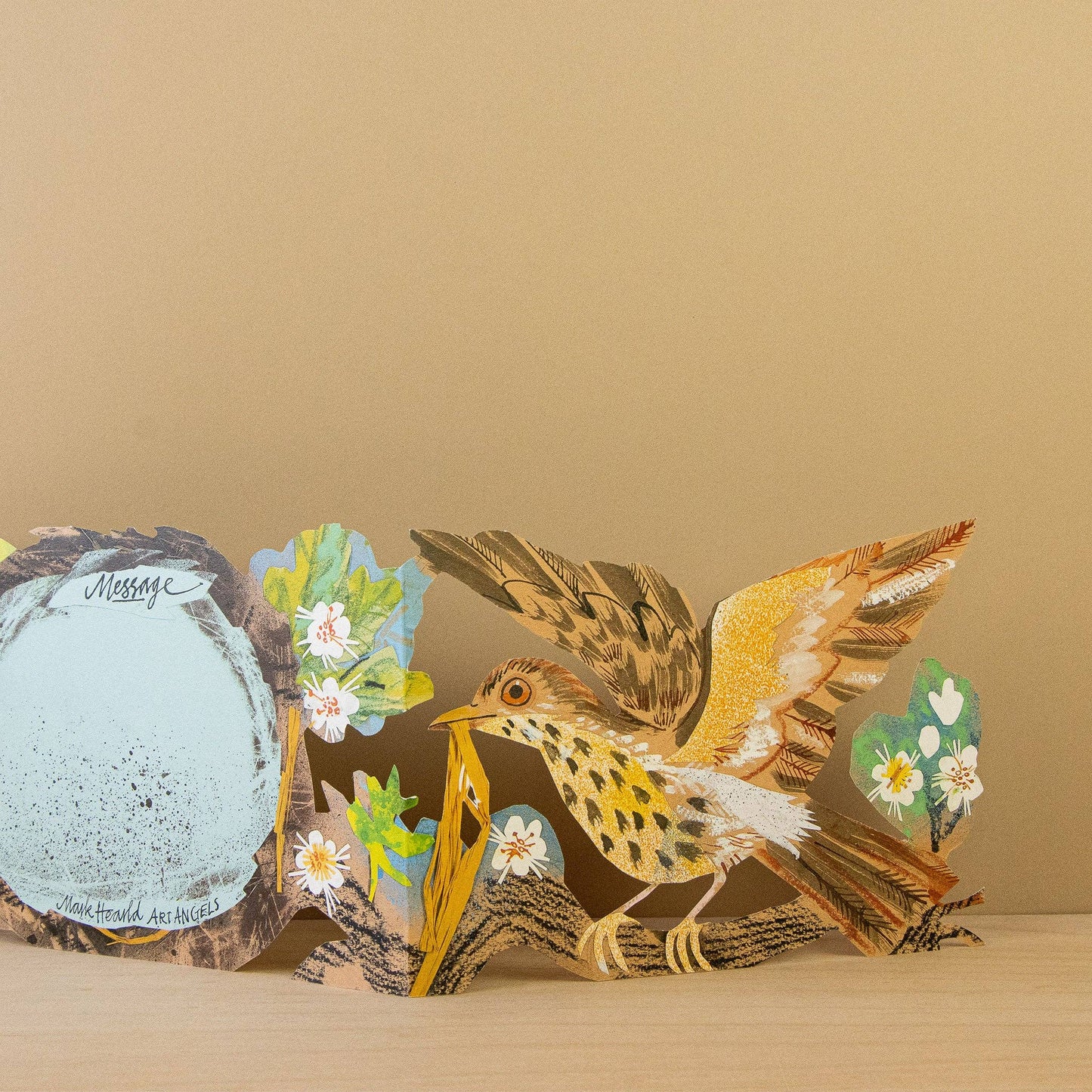 Nest, Unfolding Cutout Card | Art Angels