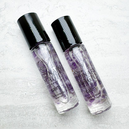 Gem Stone Essential Oil Rollers | assorted gems and essential oils