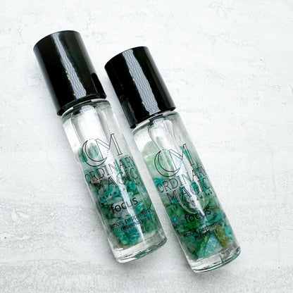 Gem Stone Essential Oil Rollers | assorted gems and essential oils