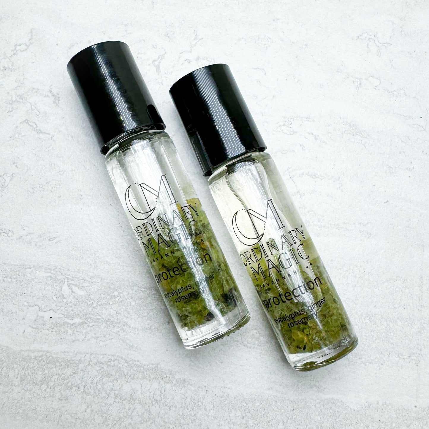 Gem Stone Essential Oil Rollers | assorted gems and essential oils