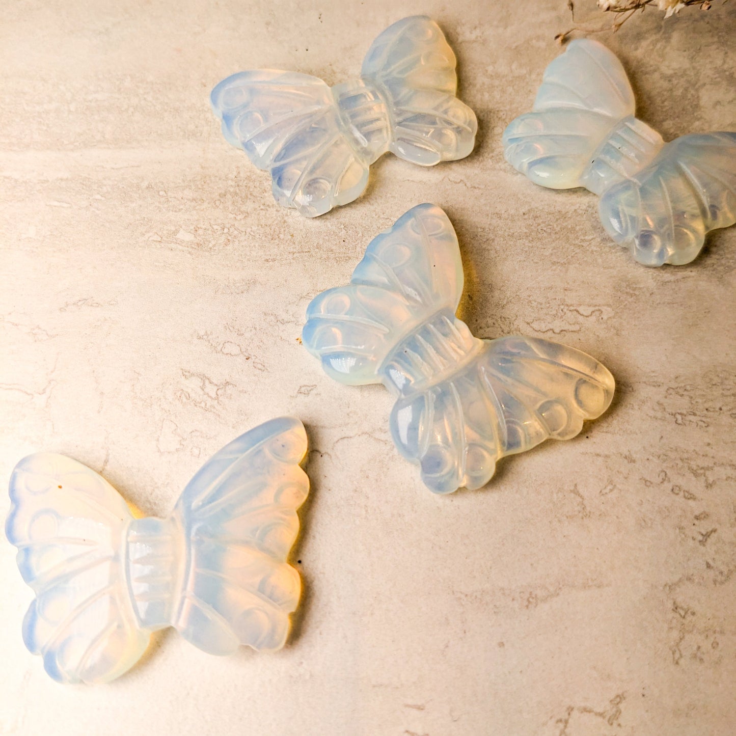 Crystal Butterflies 2in