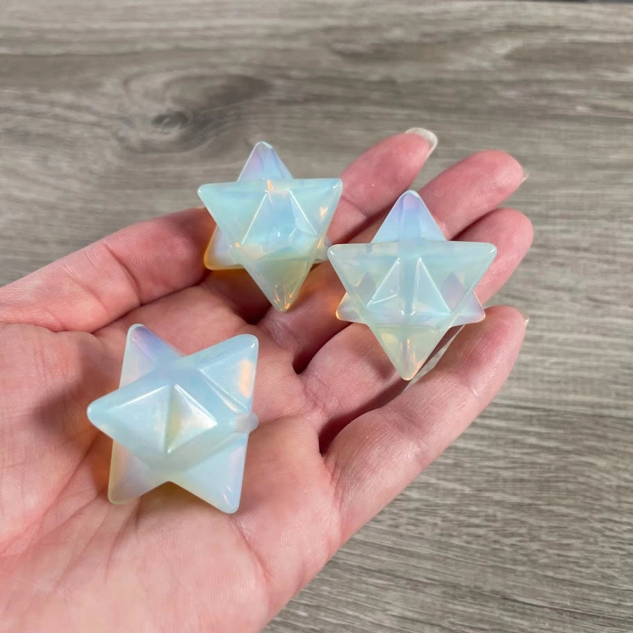 Crystal Merkabah Star | 1.5"-2"