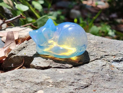 Sleeping Crystal Cats