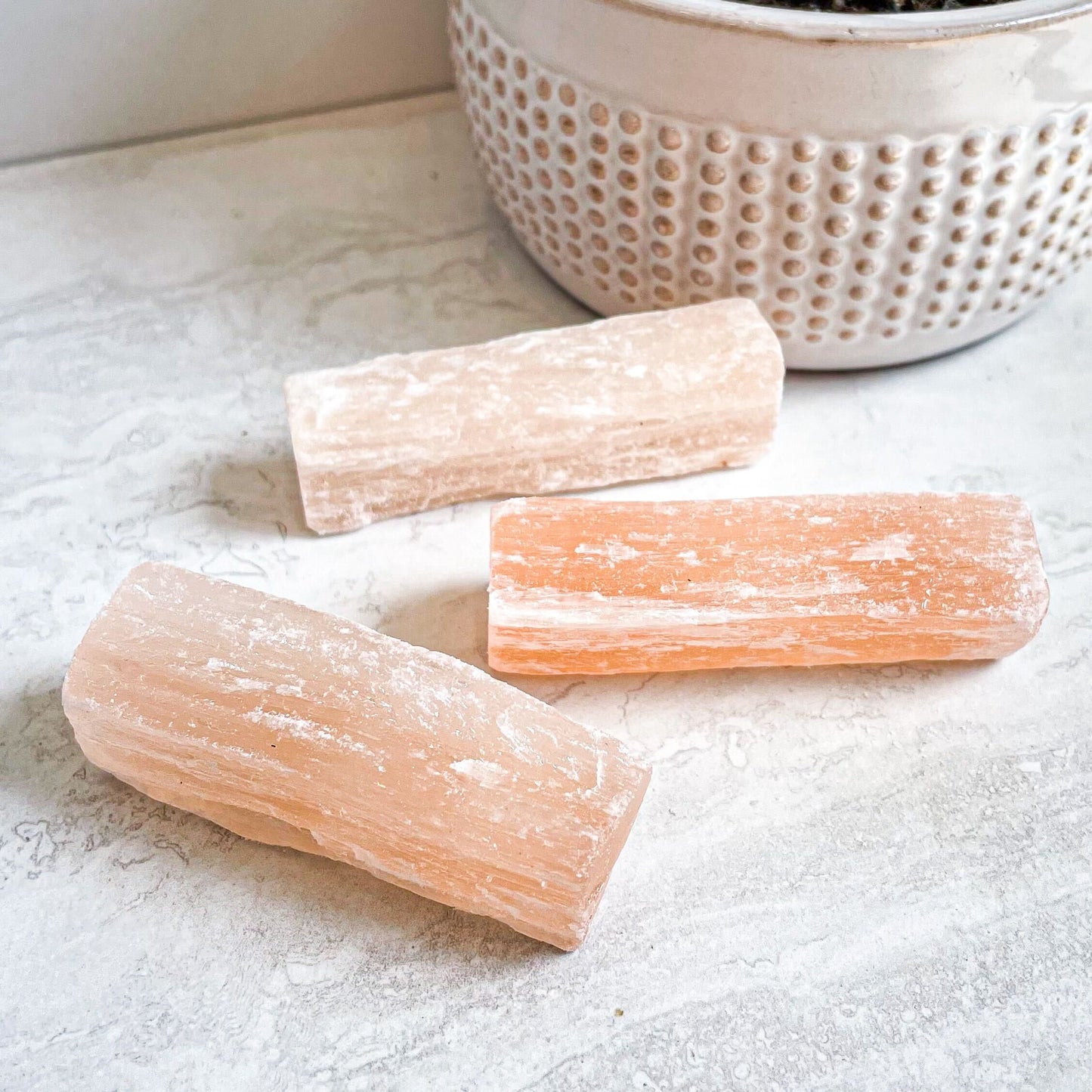 Orange Selenite Sticks 3-4"