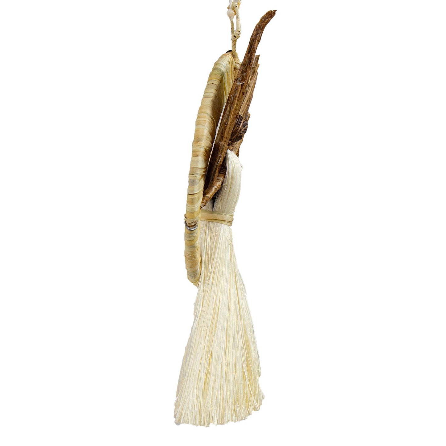 Banana Fiber Angel Ornament – Kenyan Handcrafted Art