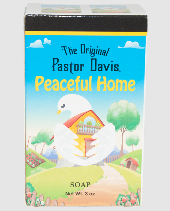 Peaceful Home Soap 3oz, The Original Pastor Davis