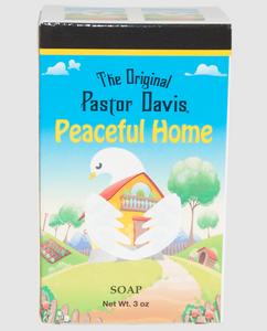 Peaceful Home Soap 3oz, The Original Pastor Davis