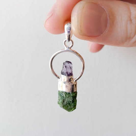 Mixed Crystal Pendants | Various Stones
