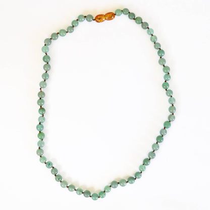 Pure Gemstone + Aventurine || Beaded Necklace