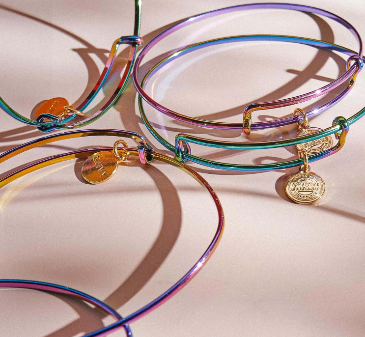Metalystic Positive Energy Domed Bangles | Various Finishes
