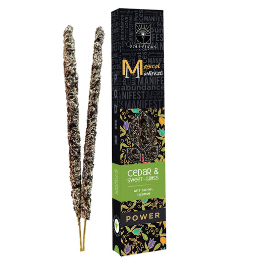 Power Cedar and Sweetgrass Power Incense Sticks
