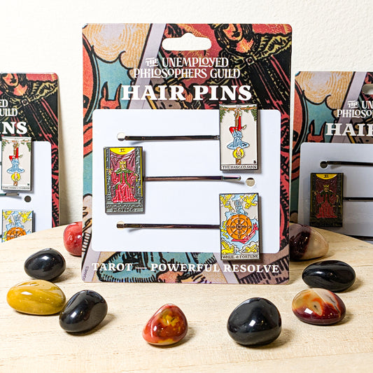 Powerful Resolve Tarot Hair Pins