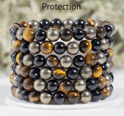 Crystal Healing Bracelets | Anxiety | Abundance | Joy | Fertility & More