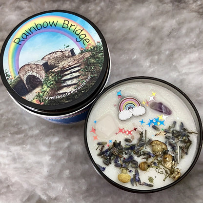 Rainbow Bridge Soy Candle | Pet Loss | Grief | 6 oz