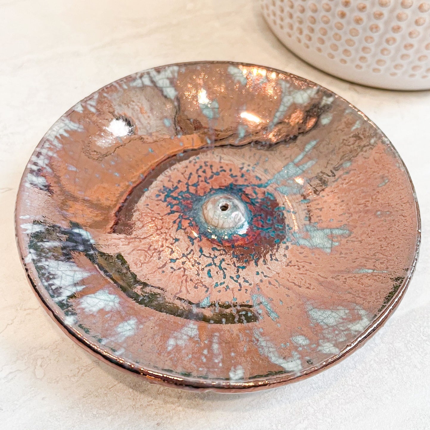 Raku Incense Burners | Various Colors