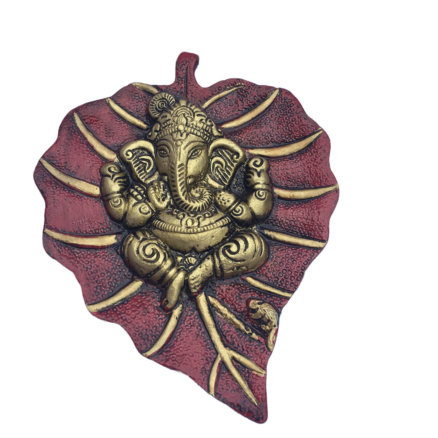 Ganesh Wall Plaque - Recycled Aluminum